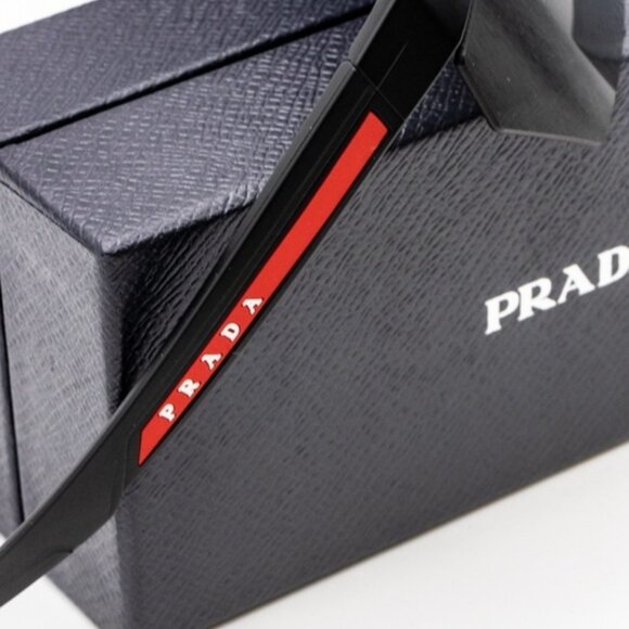 SLATE PRADA GLASSES LINEA ROSSA NEW - Picture 4 of 4
